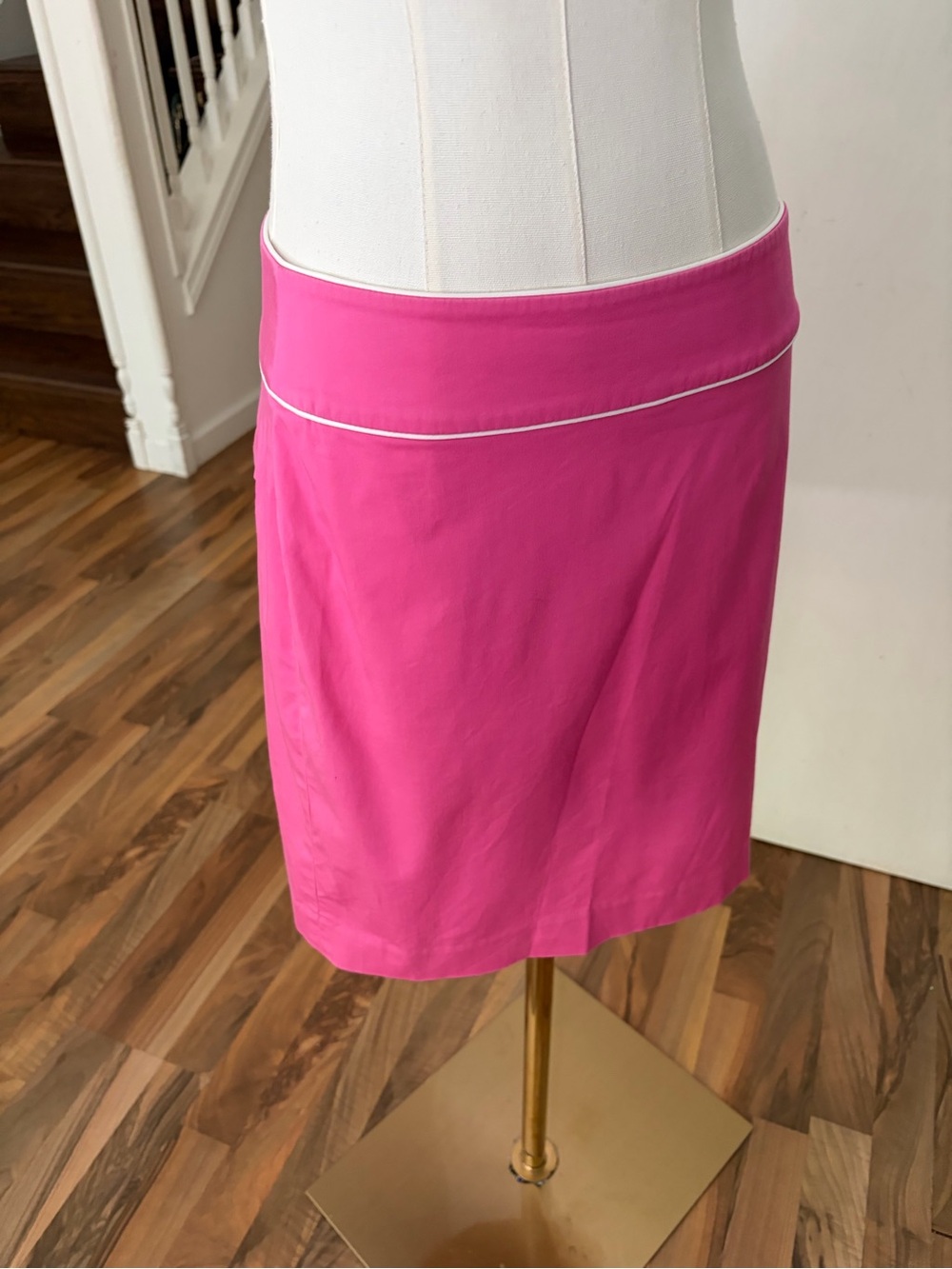 Ralph Lauren Golf Pink Skort White Trim Preppy Tennis Skirt Women’s Size 4